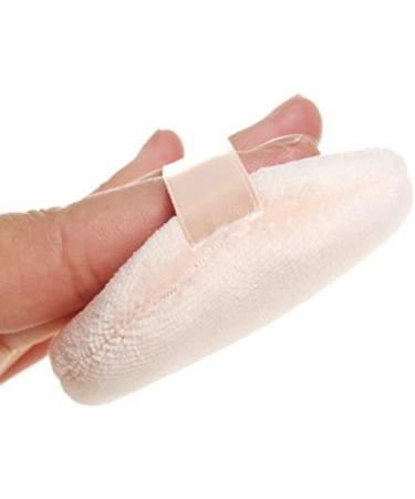 5-Piece Small Round Beige Makeup Blending Puff Set - Cosmetic Powder Puffs for Face Foundation Application (2.36inch) - Buy Online on GoSupps.com