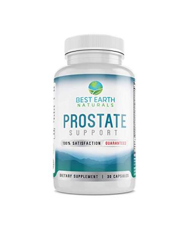 Best Earth Naturals Prostate Health Support Supplement for Men - Prostate Support & Bladder Control Support Pills to Help Reduce Frequent Urination & DHT