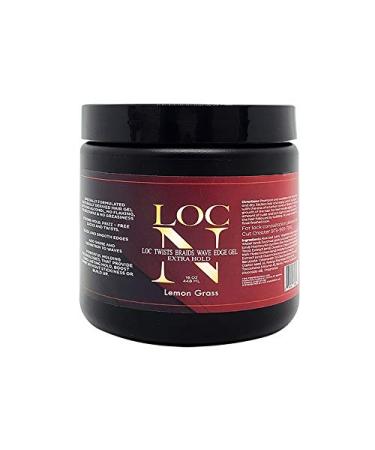 Neck Stretcher LOC N TWISTS BRAIDS WAVE EDGE GEL 16 oz. - Extra Hold Lemon Grass - Buy Online on GoSupps.com