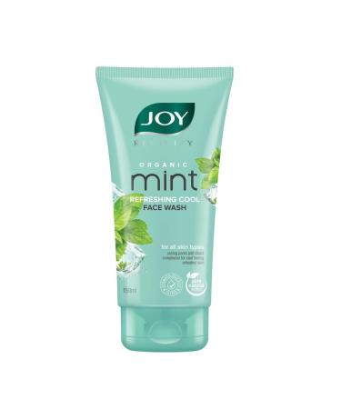 J_oy Cooling Mint Face Wash 150ml Refreshing For All Skin Types
