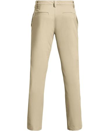 Under Armour Men's Straight Leg Tech Pants - Khaki Base - 34W x 32L - Buy Online on GoSupps.com