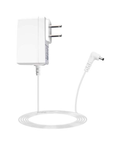Power Cord for VTech DM221 DM221-2 DM223 DM251(Parent & Baby Units) Sound Audio Baby Monitor Charger Power Adapter UL Listed, More with DM111 DM112 DM222 DM271 (Parent Unit ONLY), DC 6.0V 6.6ft White