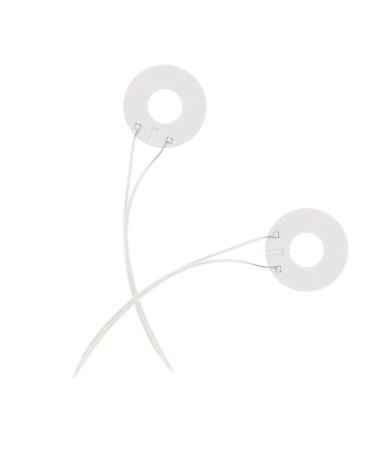 FOYTOKI 2pcs Hot Rings Heating Rings for Replacing Coils Heating Coil Heating Plate Repair Kit Metal White