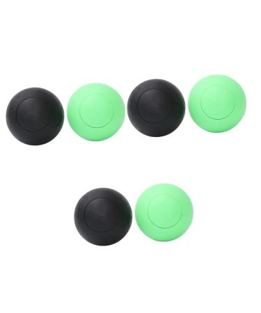Beaupretty 6 Stk Yoga Ball Massageball Self-massage Soft fascia ball Exercise material scrolling elastic back roll yoga roll for massage elasticity scrollrad massage globe
