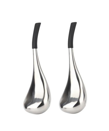 Qutsvosh Ice Globes Spoon Massager Massage Spa Ball Stainless Steel Face Beauty Roller Cooling