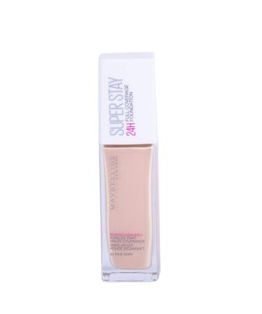 Maybelline New York Foundation Superstay 24 Hour Longlasting Foundation Lightweight Feel Water and Transfer Resistant 30 ml Shade: 3 True Ivory