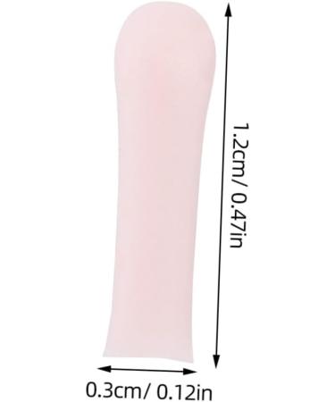 KOMBIUDA 10pcs Soft Silicone Ear Scoop Covers Replacement Sleeves for Ear Wax Removal Comfortable and Accessories Compatible with Pink - Buy Online on GoSupps.com