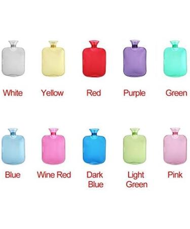 Maies 2L Durable Hot Water Bottle | Safe & Thick Heat Pocket for Winter Comfort | Clear Water Handwarmer - Buy Online on GoSupps.com