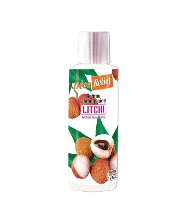 D co Relief - Liquid Lychee Flavor 125 ml - Food Flavoring for Pastry Cooking - Professional Ingredient