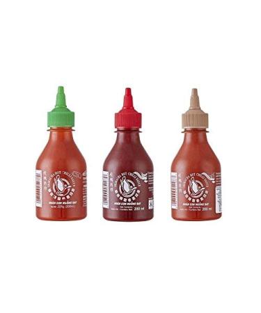 esnado Sriracha Hot Chili Sauce Set of 3 (200ml)