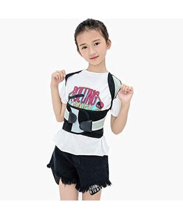 Posture Corrector Adjustable Back Posture Corrector Clavicle Spine Back Shoulder Lumbar Brace Support Back Pain Relief Prevents Slouching Back Brace (Black With Grey M) Better life Black XS - Buy Online on GoSupps.com