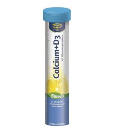 KR GER Day by Day Calcium+D3 Effervescent Tablets - Essential Bone Support and Energy Boost