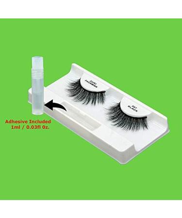 ZURI Fauxmink False Eyelashes | XD/8D X-Dimensional Natural False Lashes | False Eyelashes Natural Look | Thick Eyelashes With Lash Applicator | Natural Eyelashes with Glue | Mink Eyelashes Style #987 - Buy Online on GoSupps.com