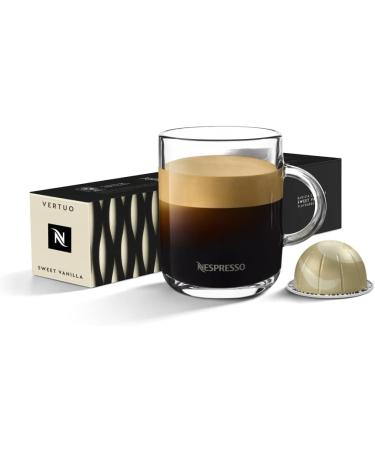 Nespresso Barista Creations Flavoured Sweet Vanilla Pods - 40-Pack - 230ml - Buy Online on GoSupps.com
