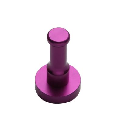 CHILDWEET Home Hooks Clothes Hanger Storage Hooks Stainless Steel Hangers Wall Purple Hanging Basket Heavy M Purple