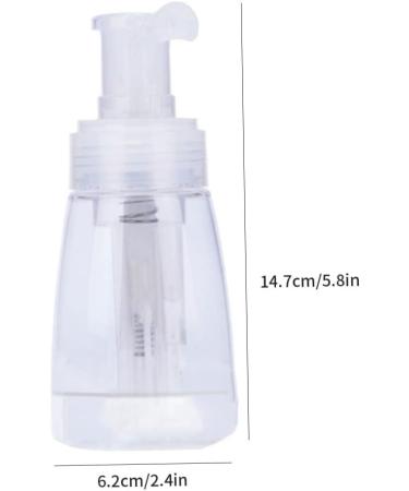 Lawnrden Powder Spray Bottle Dispenser Powder Cosmetics Refillable Bottle Empty Dismountable with Locking Nozzle for Travel Transparent Powder Dispenser - Buy Online on GoSupps.com