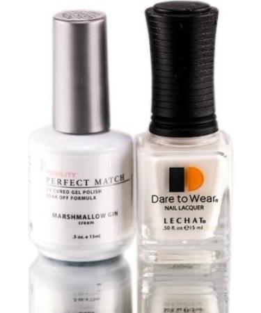 LECHAT Perfect Match Gel Polish + Matching Lacquer - (35 Marshmallow Gin)