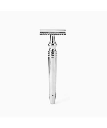 CSB Handmade Badger Hair Shaving Brush Set | Double Edge Safety Razor & Chrome Stand | 10 Blades Included | Premium Shaving Supplies - Buy Online on GoSupps.com