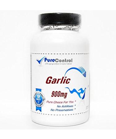 Garlic 900mg // 200 Capsules // Pure // by PureControl Supplements