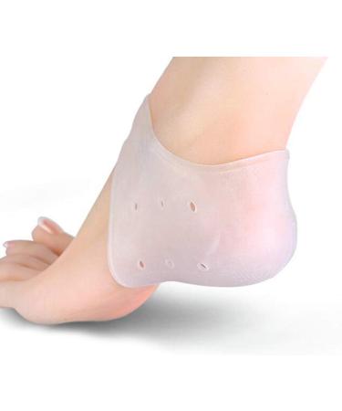 Lurrose 6 Pairs Heel Socks - Gel Ankle Protector for Dry Feet Silicone Heel Cushion & Moisturizing Fasciitis Support - International Shipping Available - Buy Online on GoSupps.com