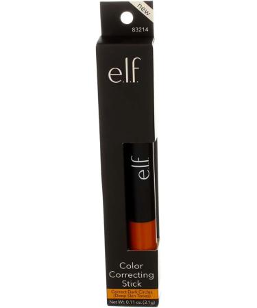 E.L.F. Color Correcting Stick for Dark Circles - Deep Skin Tone 0.11 oz - Buy Online on GoSupps.com