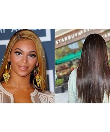 250 Multicolour Hair Tinsel Extensions - Fairy Holographic Sparkle Glitter - Women's Hair Accessories - Buy Online on GoSupps.com