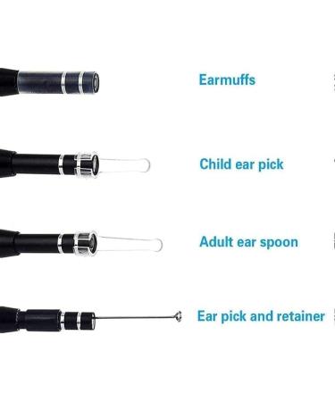 JYYBN Wireless Ear Cleaner with Camera - Ear Wax Removal Tool with 6 LED Lights for Children and Pets - Buy Online on GoSupps.com