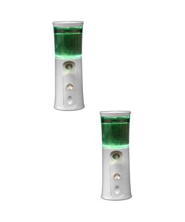 MAGICLULU 2 Sets Hydrating Instrument Portable Travel Steamer Handy Sprayer Mini Travel Steamer Rechargeable Humidifier Portable Face Steamer Moisturizing Abs Blush White