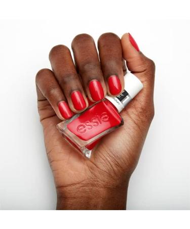 Essie Gel Couture Scarlet Red Nail Polish - Long-Lasting 8-Free Vegan Formula | 0.46 fl oz - Buy Online on GoSupps.com