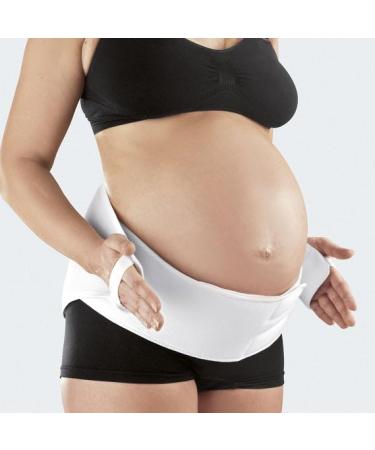 Buy PROTECT Maternity Belt White I Comfortable Support for Moms | International Shipping Available - Buy Online on GoSupps.com