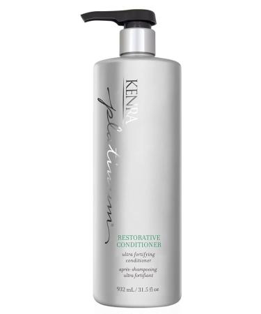 Kenra Platinum Restorative Shampoo & Conditioner Set - Ultra Fortifying for All Hair Types | Restores Smoothness Shine & Broken Hair Bonds | 31.5 Fl Oz - Buy Online on GoSupps.com