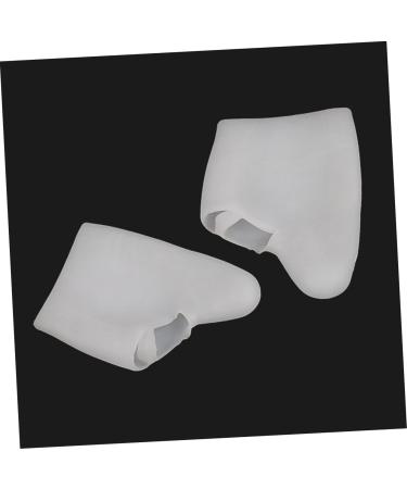 White Gel Toe Separator - 1 Pair Toe Spacer for Bunions - Thumb Head Gel Splitter - Bunions Toe Separator - Buy Online on GoSupps.com