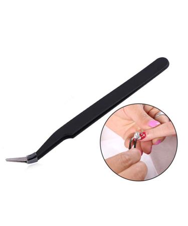 LiBiuty 2Pcs 8ml Nail Art Rhinestone Glue Gel with Tweezer and Tools Set - Buy Online on GoSupps.com
