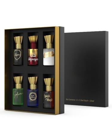 Adil-Qadri Assorted Luxury Long Lasting Roll-On Attar Perfume Gift Set For Unisex (5.5 Ml Each) - Buy Online on GoSupps.com