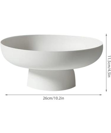 Fruit Bowls Round Drain Fruit Dish Fruit Basket Modern Style Container for Kitchen Counter Table Centerpiece Decorative Home Decor Fruit Basket (Color : White) - Buy Online on GoSupps.com