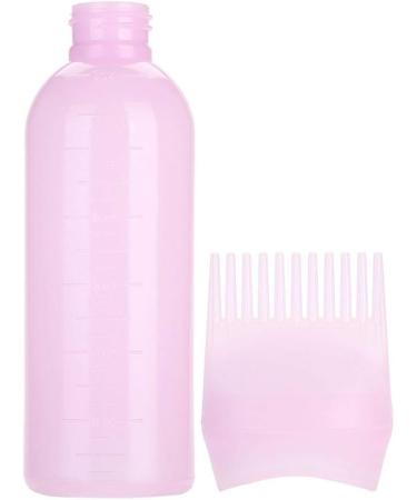 Root Comb Applicator Bottle Hair Dye Bottle for Hair Dye Bottle Applicator Brush with Graduated Scale(3 colors for your choice)(Pink) - Buy Online on GoSupps.com
