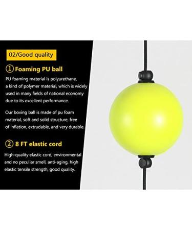 Adjustable Height Boxing Reflex Ball for Speed and Reaction Training - Buy Online on GoSupps.com