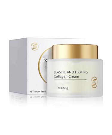 Grospe Elastic and Firming Collagen Cream Moisturizing & Nourishing Cream Hydrates Moisturizes Nourishes and Firms the Skin Suitable for Dry Normal and Oily Skin Types 1.76 FL OZ