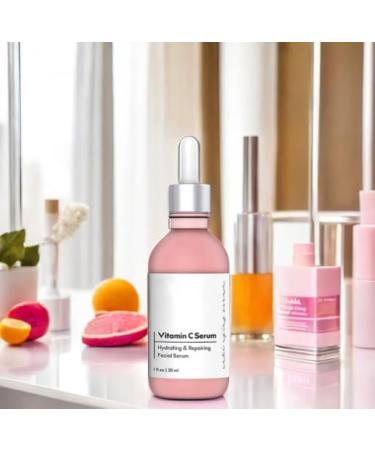 Vitamin C Serum For Face For Ladies and Men Toning and Hydrating Face Serum with Hyaluronic Acid Vitamin E Rosa Casina Extract All Natural Moisturizer Face Skin Care Facial Serum Aloe Vera Extract Vitamin E & organic Botanicals (30ml / 1 fl.oz) - Buy Online on GoSupps.com