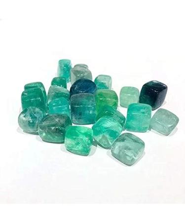 Bulk Natural Tumbled Stones Green Fluorite Cube Crystal Gemstone 10pc Obelisk - Buy Online on GoSupps.com