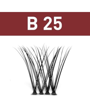 D-10mm B25 Cluster Lashes | 72 Clusters Mega Volume Eyelash Extensions - DIY Soft Fluffy Individual Cluster Lashes | D Curl - Buy Online on GoSupps.com