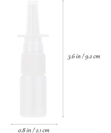 Healeved 10ML Nasals Spray Bottle - Set of 20 Refillable Mist Sprayers Versatile Travel Spray Bottle With Cover for Water Oils Skin Care Fine Mist Sprayers - Small Spray Bottle - Buy Online on GoSupps.com