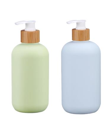 Crush bottles of travel bottles shampoo bottles for filling HDPE exhaustive travel container for shampoo travel shampoo container for shampoo creams lotion toilet items (C 2PCs 300ml) 300ml C 2PCs