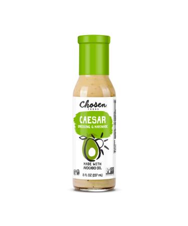 Chosen Foods Pure Avocado Oil Dressing & Marinade Caesar 8 fl oz (237 ml)