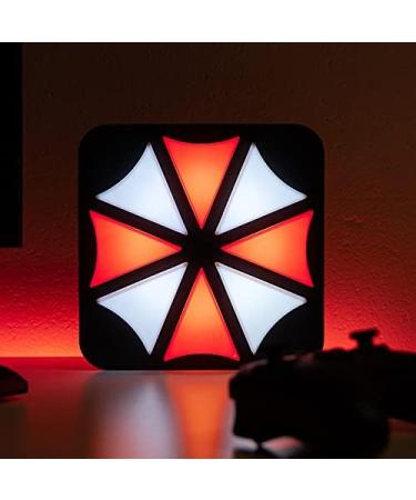 Numskull Resident Evil Umbrella Corp 3D Lamp Wall Light - Official Capcom Merchandise for Gaming Ambiance in Bedroom, Study, or Office - Buy Online on GoSupps.com