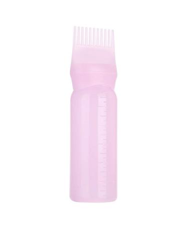 Root Comb Applicator Bottle - 160ml Hair Color Brush & Dyeing Tool | Pink | Perfect for Hair Coloring & DIY Hair Care - Buy Online on GoSupps.com