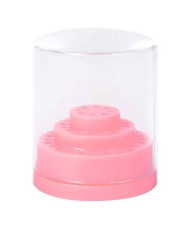 FHYT Nail Drill Bit Stand Displayer Holder 48 Holes Nail Drill Stand Holder(Powder)