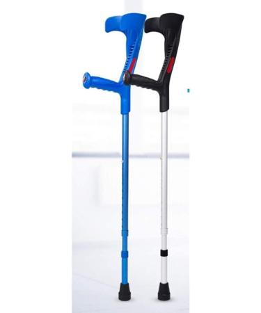 Forearm Crutches Adjustable Forearm crutches revolving handle support legs for crutches after injury or surgery adjustable height crutches for the elderly handicapped and disabled black 2 units Lightw - Buy Online on GoSupps.com