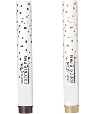 2PCS Freckle Makeup Tool Natural Lifelike Freckles Makeup with Longlasting Waterproof Function - Buy Online on GoSupps.com