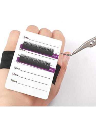 False Lashes Extension Hand Palette Holder - Enhance Your Lash Game with 8-15mm Strip Palette for Perfect Application - Buy Online on GoSupps.com